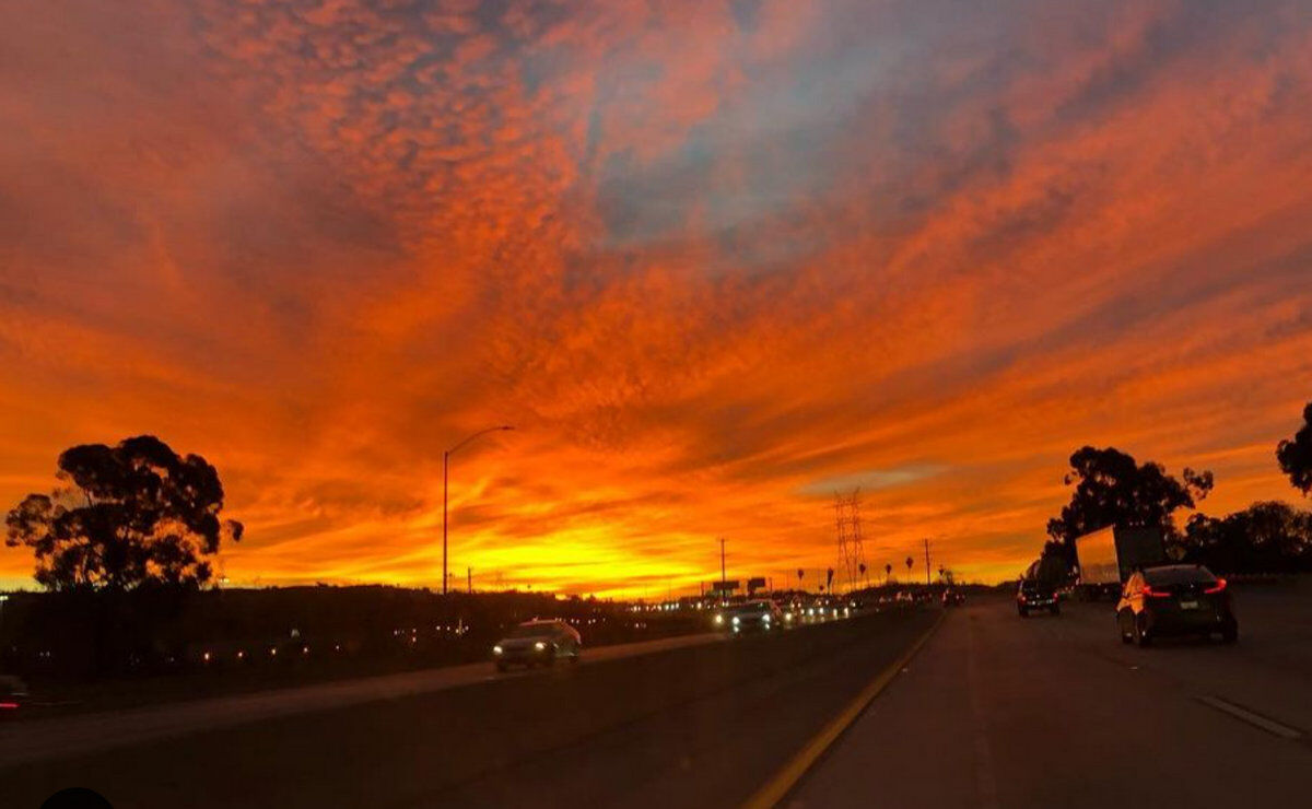Sunrise Over the 5